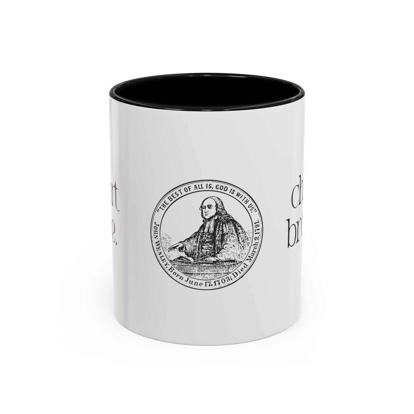 Hearts Free. Chains Broken. Accent Coffee Mug