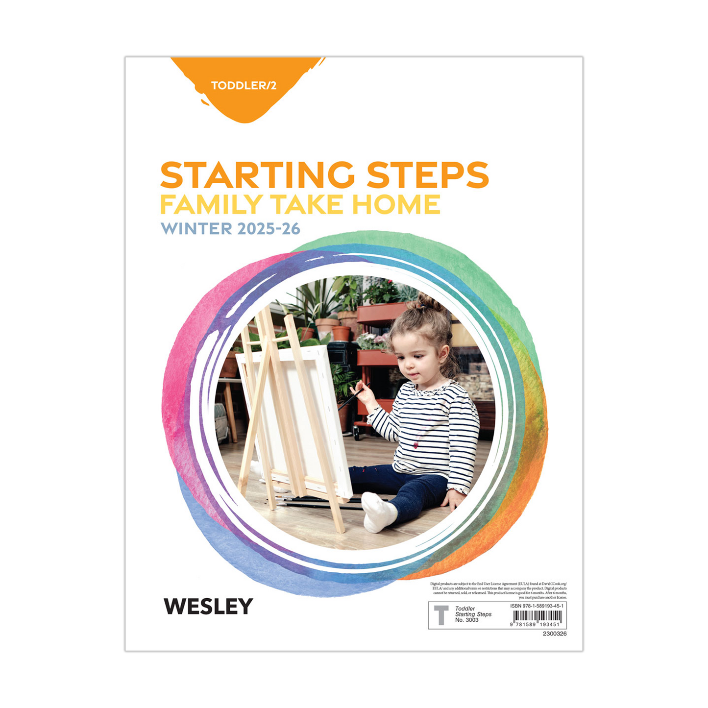 Wesley Toddler/2 Starting Steps, Take-Home Papers | Winter