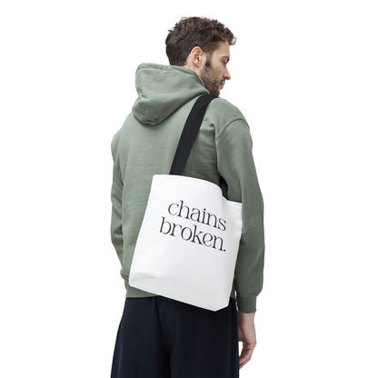 Chains Broken. Heart Free. Tote Bag
