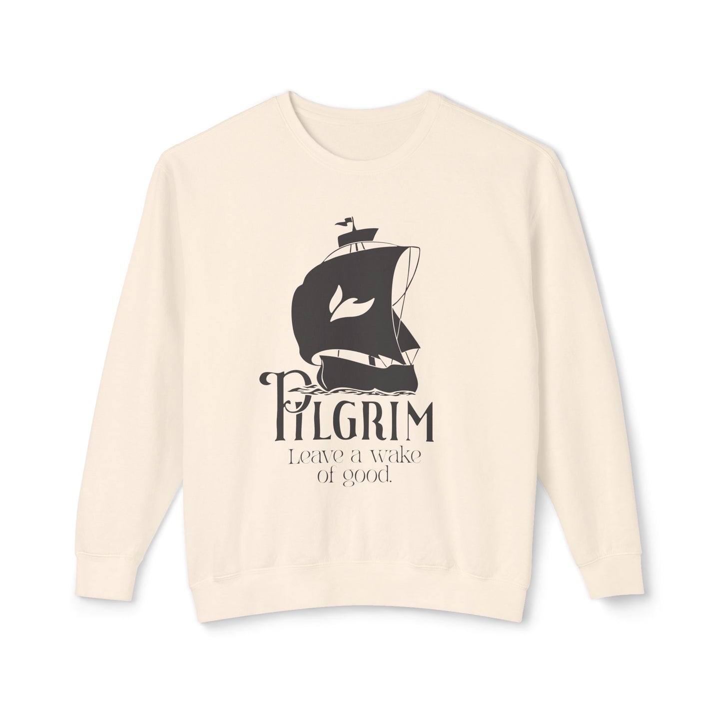 Leave a Wake of Good Comfort Colors Crewneck Sweatshirt