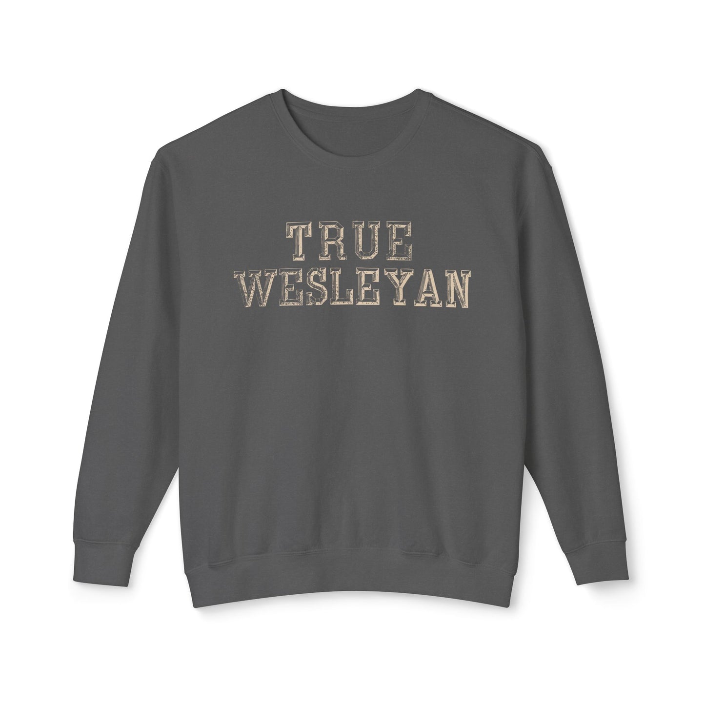 True Wesleyan Comfort Colors Crewneck Sweatshirt