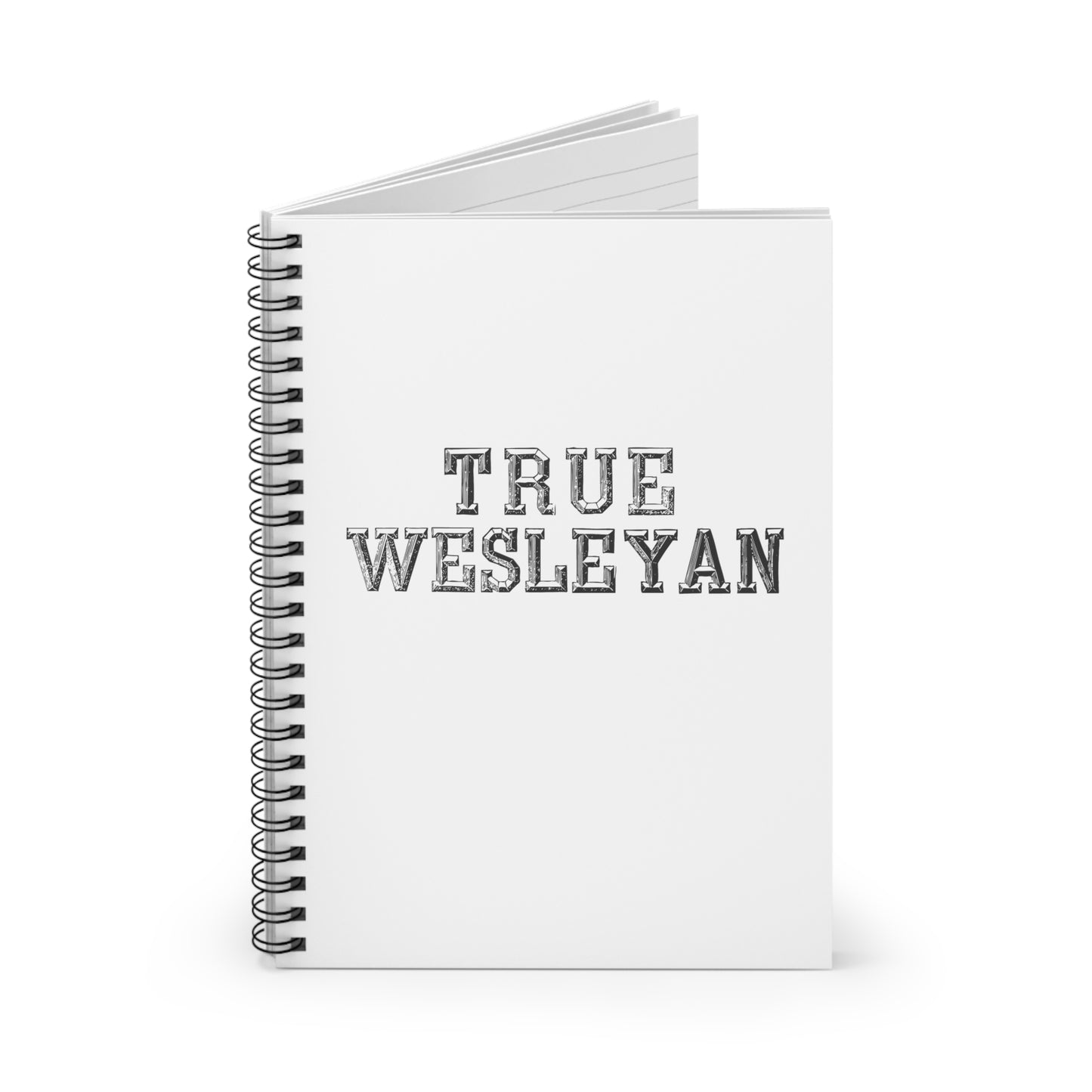 True Wesleyan Spiral Notebook - Ruled Line