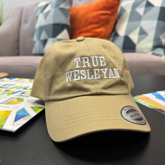 True Wesleyan Emboridered Classic Dad Cap