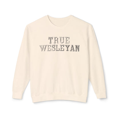 True Wesleyan Comfort Colors Crewneck Sweatshirt