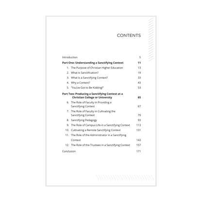 A Sanctifying Context