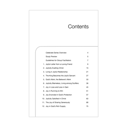 Celebrate Philippians Participant Guide