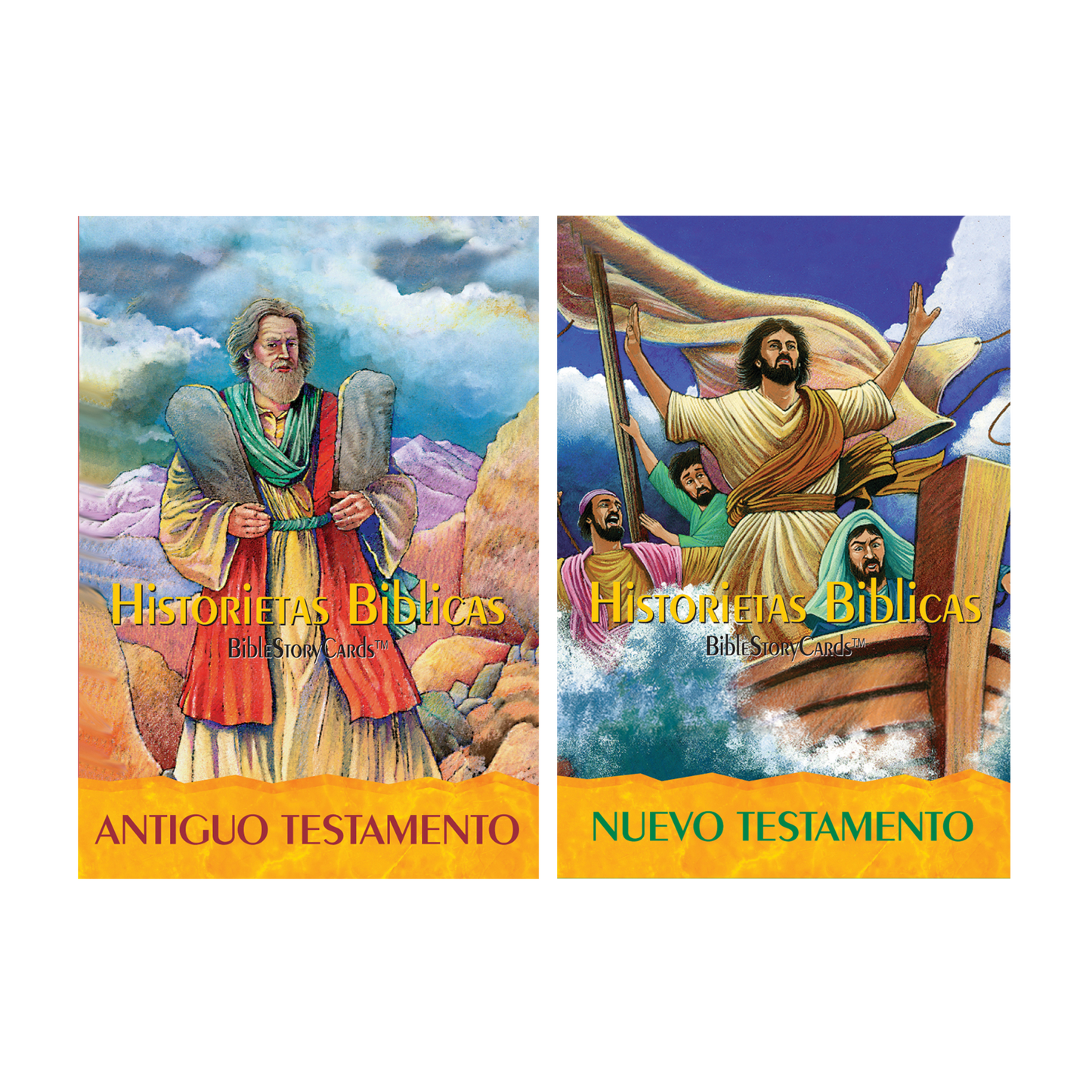 Fichas con Historias Biblicas - Antiguo Testamento 50 cards