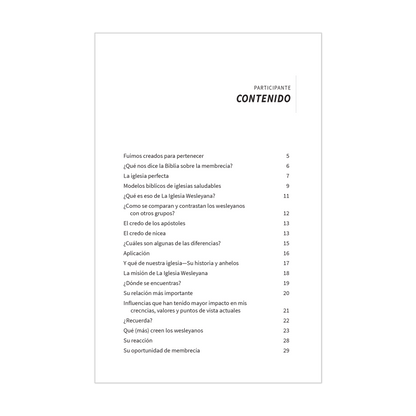 Pertenecer partcipante guide