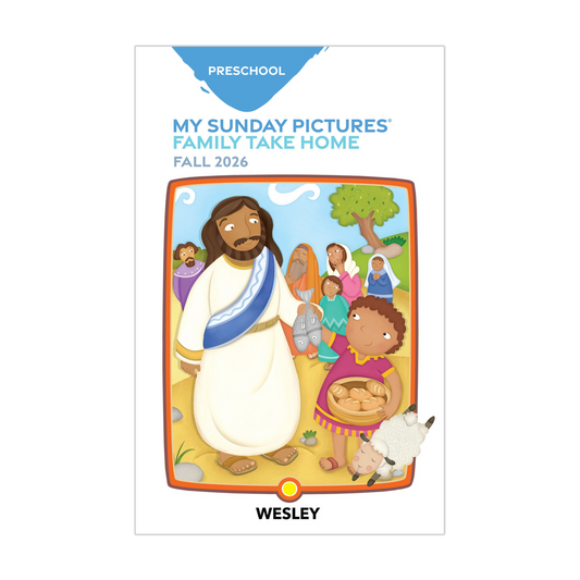 Wesley Preschool My Sunday Pictures, Take-Home Papers | Fall