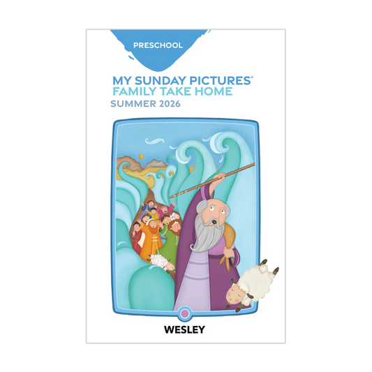 Wesley Preschool My Sunday Pictures, Take-Home Papers | Summer