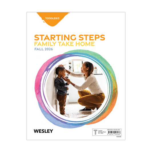 Wesley Toddler/2 Starting Steps, Take-Home Papers | Fall