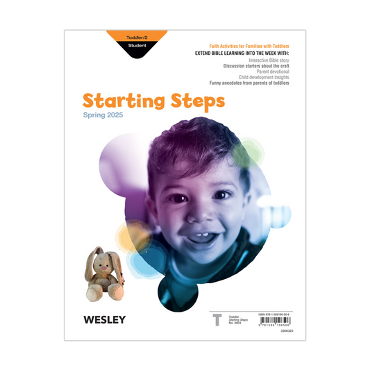 Wesley Toddler/2 Starting Steps, Take-Home Papers | Spring