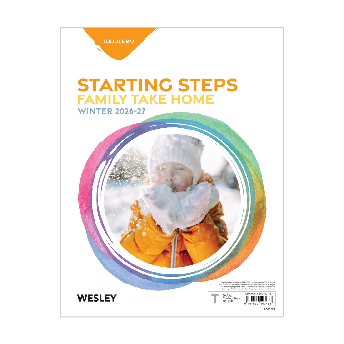 Wesley Toddler/2 Starting Steps, Take-Home Papers | Winter