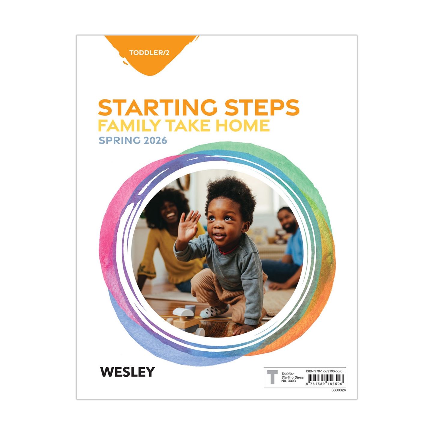 Wesley Toddler/2 Starting Steps, Take-Home Papers | Spring