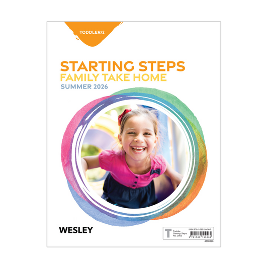 Wesley Toddler/2 Starting Steps, Take-Home Papers | Summer
